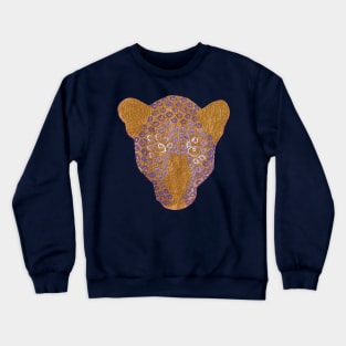 Eye Leopard Portrait Crewneck Sweatshirt